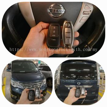 Duplicate Nissan Serena C26 car keyless controller