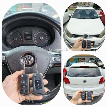 Terima kasih menyokong pengawal kunci kereta Volkswagen Polo pendua