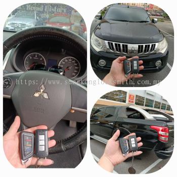 Thank you support, duplicate Mitsubishi Triton car keyless controller