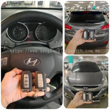 Pengawal tanpa kunci kereta Hyundai Tucson pendua