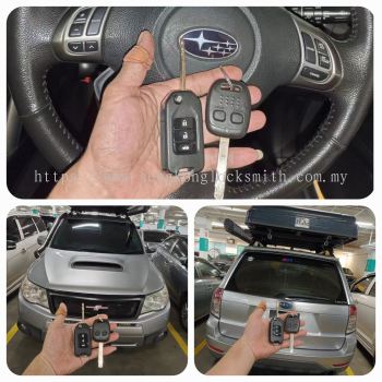 Duplicate Old Subaru car key controller