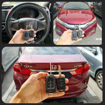 Duplicate Honda city 2015 car key controller