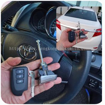 We came to your home to do the car remote control and key replacement, because the car key and remote control were all lost,