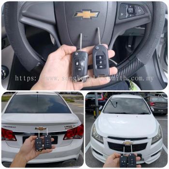 Duplicate Chevrolet Cruze Lt flip Key controller