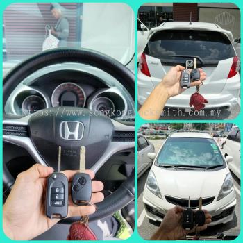 Pengawal kunci flip Kereta Honda Jazz Pendua