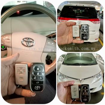 Duplicate Toyota Estima car keyless controller