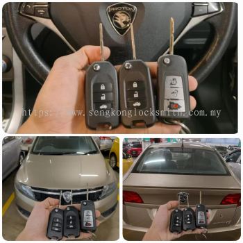 Duplicate Proton Preve car flip Key controller