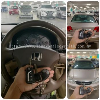 Duplicate Honda city idsi car flip Key controller