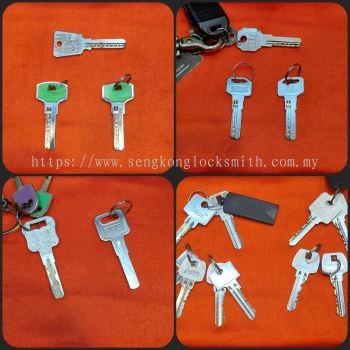 Sengkonglocksmith is a professional in duplicating all kinds of keys