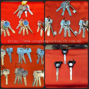 Sengkonglocksmith is a professional in duplicating all kinds of keys