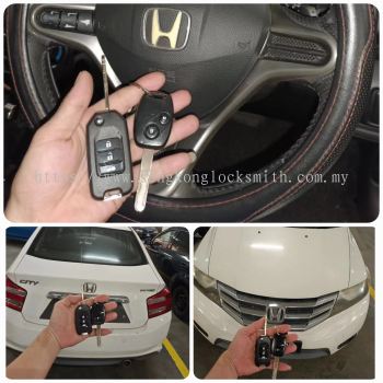 Duplicate Honda City 2010 car flip Key controller