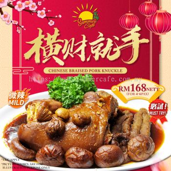 Chinese Braised Pork Knuckle