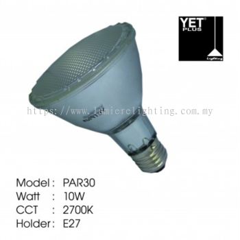 YET LIGHT BULB PAR30 10W