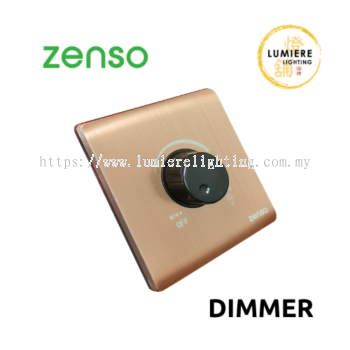 Zenso Switch Metallo Dimmer Rose Gold