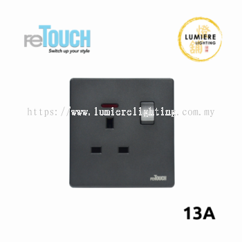Retouch Switch 13a/13a USB Matte Grey