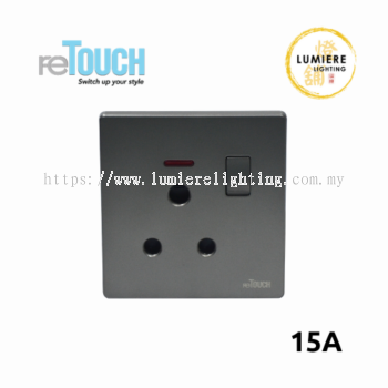 Retouch Switch 15a Matte Grey