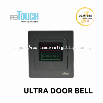 Retouch Switch Ultra Door Bell Matte Grey