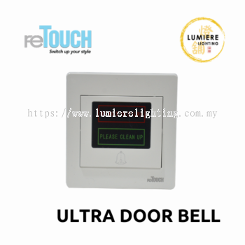 Retouch Switch Ultra Door Bell White