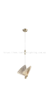 Nordic Minimalist Butterfly Single Pendant Light 