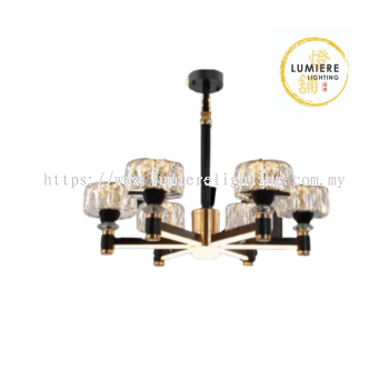 Post Modern Luxury Design Crystal Chandelier 6 Head