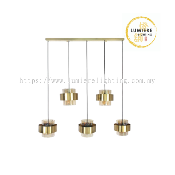 Nordic Gold Minimalist Pendant Light 5289-5