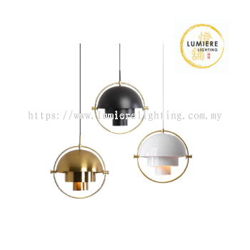 Nordic Minimalist Single Pendant Light 