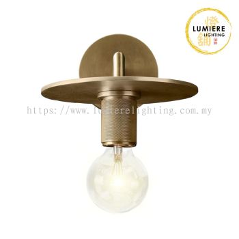 Nordic Simplicity Gold Wall Light