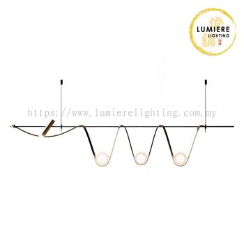 Post Modern Nordic Island Long Pendant Light