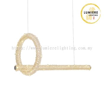 Post Modern Luxury Crystal Finishing Pendant Light