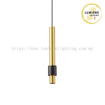 Post Modern Minimalist Tube Style Pendant Light