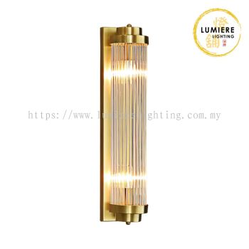 Post Modern Nordic Gold Luxury Crystal Wall Light