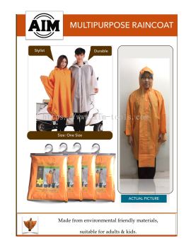 AIM RAINCOAT WITH LINING ARC-RC201/Y(L)