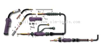 MIG - 350A CO, 300A Mixed Gas @ 60% Duty Cycle, .030"(0.8mm)  1/16"(1.6mm) Wires