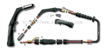 MIG - 400A, 12kW, Mixed Gas (80/20) @ 80% Duty Cycle, .045"(1.2mm)  3/32"(2.4mm) Wires