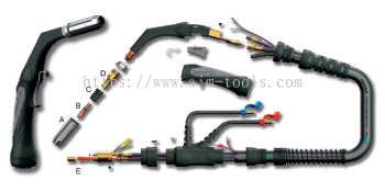 MIG - 450A, 15.8kW, Mixed Gas (80/20) @ 100% Duty Cycle, .040"(1.0mm)  3/32"(2.4mm) Wires