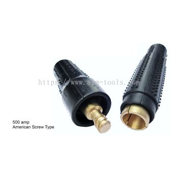 Welding Cable Connector, Japan Type, 500Amp , Pin Type