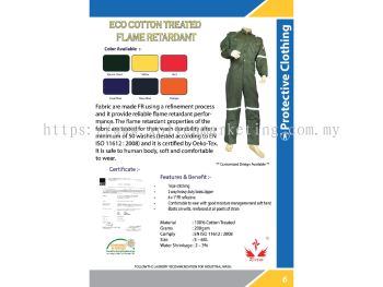 XinXing Eco Flame Retardant Coverall