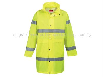 High Visibility Rain Coat