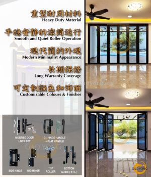 High Performance Folding Door Johor Bahru