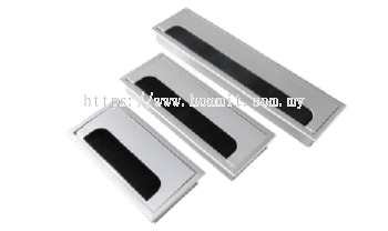 120mm Rectangular Aluminium Wire Cover