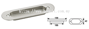 U Stainless Steel Door Handle