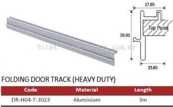 Folding Door Track (Heavy Duty)