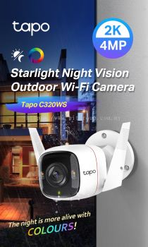 Tapo C320WS 2K Outdoor Security Wi-Fi Camera