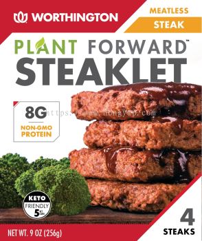 Worthington Meatless Steak - Steaklet 256gm ( 4pcs / pkt )