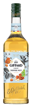 GIFFARD TOFFEE NUT SYRUP 1L