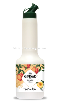 GIFFARD PEACH FRUIT FOR MIX 1L