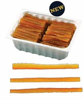 Orange Peel - Candied Slivers / Strips, 7.5 - 8 cm ( 1 KG )