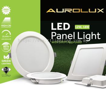 AUROLUX 6" 18W LED DOWNLIGHT SQUARE (SIRIM)