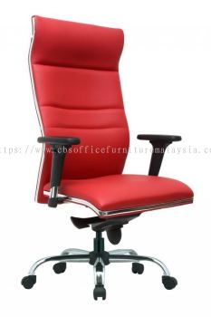 ZOLO HIGH BACK DIRECTOR CHAIR | LEATHER OFFICE CHAIR SOLARIS DUTAMAS KL