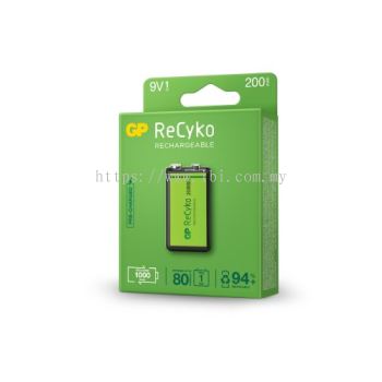 ReCyko battery 200mAh 9V